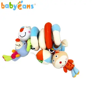 Yüksek kaliteli bebek oyuncakları bebek beşik arabası spiral cep çocuklar için