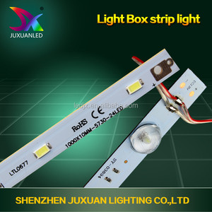 Double-sided signos caja de luz rígida barra de luz led alto lumen multicolor llevó la tira rígida para uso en interiores - Product Image 1
