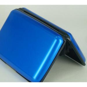 NEW Fashion Aluminum Surface Card Box <strong>Waterproof</strong> <strong>Wallet</strong> with ID Bank Bus Credit Card Holder - Product Image 3