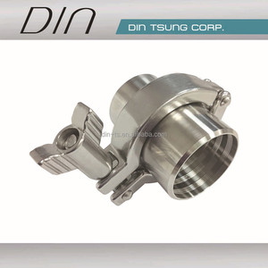 ข้อต่อท่อสแตนเลสแบบ Tri Clamp 13MHH ทรงกลม ผิวขัดเงา สำหรับงานอุตสาหกรรม - Product Image 6
