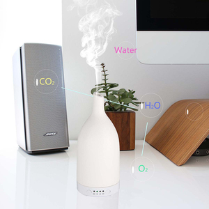 Pelembap Udara <span class=keywords><strong>Nebulizer</strong></span> Ultrasonik, Penyebar Aroma Keramik 100Ml, Kontrol Humidistat dan Sertifikasi EMC - Product Image 2