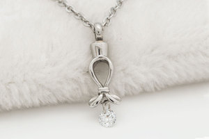 Últimas Desiger Mujeres Accesorios Joyería <span class=keywords><strong>Batman</strong></span> Collar Colgante Recuerdo Urna de Cenizas - Product Image 2