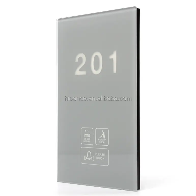 Intelligent Touch Screen Hotel DND Doorbell with multi-functions