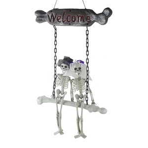 Decorazione di <span class=keywords><strong>Halloween</strong></span> Creativa con Scheletri di Coppia, Fantasma Appeso per <span class=keywords><strong>Halloween</strong></span> - Product Image 1