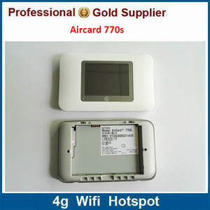 Comercio al por mayor Negro <span class=keywords><strong>Netgear</strong></span> Aircard 770 s AC770s AWS 1900 MHz 4G Pocket Router <span class=keywords><strong>WIFI</strong></span> - Product Image 4