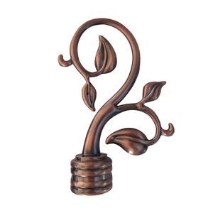 Leaf Finial ผ้าม่าน Holdback Hooks Drapery Tieback ผู้ถือพู่ - Product Image 5