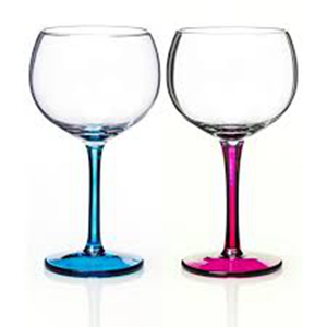 Set di Calici da <span class=keywords><strong>Vino</strong></span> <span class=keywords><strong>Rosso</strong></span> in Cristallo Classico Grande da 540ml (19oz) con Stelo Lungo, Bicchieri da Gin - Product Image 1