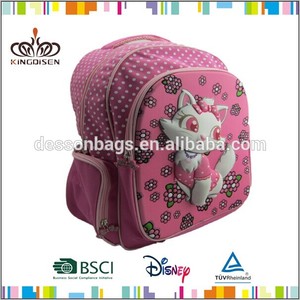 Libro de venta al por mayor bolsas para niÑas/mochila gato - Product Image 1