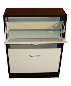 <span class=keywords><strong>Scarpiera</strong></span> Moderna in Legno con Pannelli, Armadietto Chiuso per Scarpe, Scaffale Portascarpe per Appartamenti, Prezzo all'Ingrosso del Produttore - Product Image 3