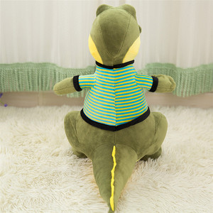 Peluche douce unisexe <span class=keywords><strong>Crocs</strong></span> en peluche jouet alligator PP siège rempli de coton brodé personnalisable ODM - Product Image 2