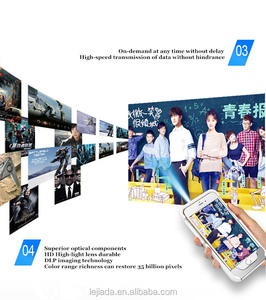 Últimas g6 DLP1080P alta definición mini llevó el <span class=keywords><strong>proyector</strong></span> <span class=keywords><strong>iphone</strong></span> teléfono móvil - Product Image 2