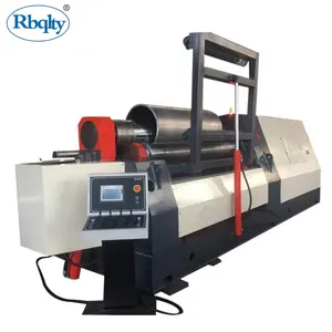 Low Price 4 Roller Cnc Hydraulic Rolling Machine for Sheet Metal Bending 12 New Product