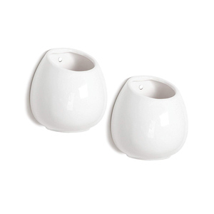 Home Decorate Ceramic <strong>Wall</strong> <strong>Mounted</strong> Hanging Flower Vase Holder <strong>Plant</strong> Pots - Product Image 2