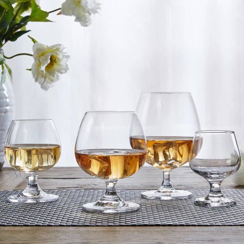 Wholesale  brandy glass Lead Free Crystal Wine Glass Brandy  Glass Brandy Glasses