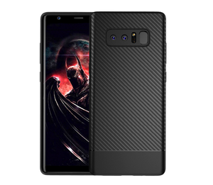 Custom Soft <span class=keywords><strong>fibra</strong></span> de carbono patrón caso teléfono cubre para Samsung Galaxy note 8 - Product Image 3