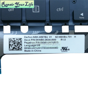 <span class=keywords><strong>Clavier</strong></span> d'ordinateur portable US RU AR CF CS GK NE WB SW rétro-éclairé pour ASUS UX305UAB UX430U UX306U U4100 <span class=keywords><strong>clavier</strong></span> 0KNB0-2624US00 - Product Image 5