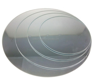 Round or Square Glass Mirror Centerpieces for Wedding Party Table