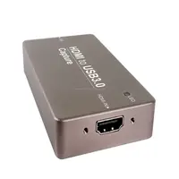Plug & Play HDMI-USB3.0 Dongle USB Professionale Scheda di Acquisizione con Cassa In Metallo, facile da Prendere