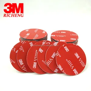 Đen Acrylic Foam Acrylic Dính 3M Die Cut Double Sided Tape 5952, Độ Dày 1.1Mm