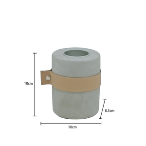 Modern <strong>Concrete</strong> <strong>Candle</strong> <strong>Holder</strong> Stand Handmade Eco-friendly with Customizable ODM Design for Home Decoration - Product Image 5