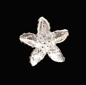 Broche de diamantes de imitación de cristal encantador de 40mm broche de diamantes de imitación de estrella de mar para tarjeta de invitación de boda - Product Image 6