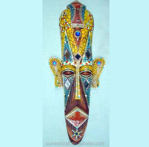 20 " african tribal máscaras decoración de la pared - Product Image 4