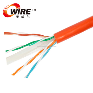 <span class=keywords><strong>Fluke</strong></span> pruebas pasó Cat6A flat UTP de cobre desnudo Cable a granel para 5 años de garantía - Product Image 2
