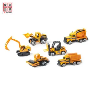 Ücretsiz tekerlek diecast alaşım model mühendislik oyuncak araba oyuncak DAMPERLİ KAMYON