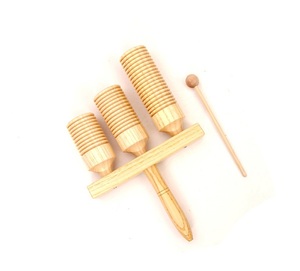 De Madera de <span class=keywords><strong>instrumento</strong></span> de percusión de tres tonos de <span class=keywords><strong>agogo</strong></span> - Product Image 1