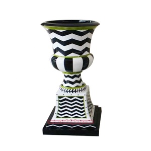 Personalizado al aire libre jardín calle paisaje decoración diseño arte escultura moda fibra <span class=keywords><strong>de</strong></span> vidrio maceta hecha <span class=keywords><strong>de</strong></span> resina - Product Image 3