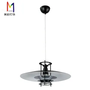 Meiyun Fábrica Proveedor Colgante Luces Luces de Techo Moderna lámpara de Araña Negro Para La Venta