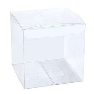 Wholesale Clear Tuck Top PVC Cupcake Wedding Party Plastics Boxes