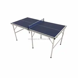 Mini Table Tennis Ping Pong I Bambini Al Coperto Sala Giochi Tavolo Pieghevole Portatile