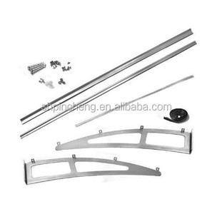 Tấm Mái Hiên <span class=keywords><strong>Polycarbonate</strong></span> Với Các Phụ Kiện Nhôm Cho Cửa Sổ Mái Hiên <span class=keywords><strong>Polycarbonate</strong></span> - Product Image 3