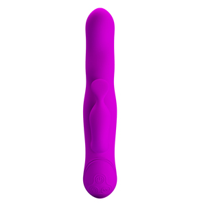 Vibratori per conigli vibrazioni a 30 funzioni rotazioni a 7 funzioni giocattoli sessuali impermeabili in <span class=keywords><strong>Silicone</strong></span> pieno ricaricabili per le donne - Product Image 2