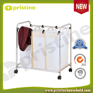 ตะกร้าผ้าพลาสติกใส่ของในครัวเรือนเซต3ชิ้นตะกร้าผ้าพลาสติกแบบทันสมัย - Product Image 2