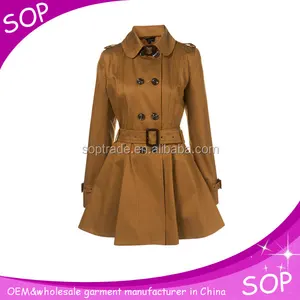 Nhà Cung Cấp Trung Quốc Dress Coat Ladies Winter Wear Womens Hàn Quốc Thời Trang Áo Khoác Mùa Đông