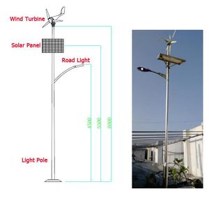 Aerogenerador para Uso Doméstico, Sistema Híbrido Eólico Solar para Alumbrado Público, 12V/24V/48V, 100% de Potencia Completa, <span class=keywords><strong>Generador</strong></span> de Energía Eólica Doméstico de 100W-1000W - Product Image 5