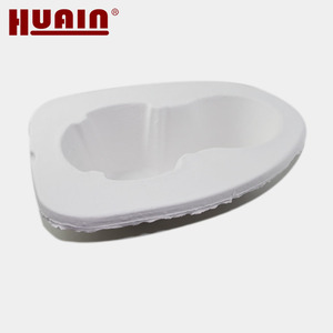 Bubur Kertas Perlengkapan Medis Rumah Sakit Sekali Pakai <span class=keywords><strong>Bedpan</strong></span> 100% Mudah Terurai untuk Pria Wanita - Product Image 5