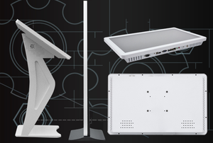 Écran tactile capacitif tout-en-un de 37 ou 32 pouces, pour prise au sol, multi-touch, PCAP Pro, avec option J1900/I3/I5/I7/Android - Product Image 4