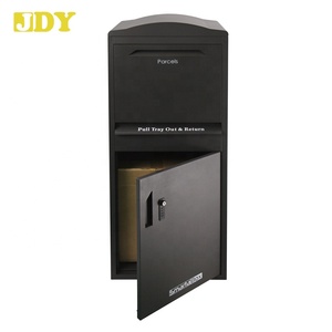 Home mail box metal outdoor Package Stainless Steel Large Smart Parcel Delivery Drop Post Letter Box