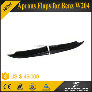 carbono delantales Flaps trasera etiqueta de divisores de Mercedes <span class=keywords><strong>Ben</strong></span> z AMG C300 C350 C63 W204 Add on de labios 2008-2011 - Product Image 1