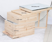 Ruche ou ruche en bois de sapin pour abeilles, bas prix, bon matériel, ruche ou maison d'abeille, prix d'usine