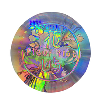 Etiqueta Adhesiva de Seguridad Personalizada con Logotipo, Holograma 3D de PET de Alta Resistencia, Anti-Falsificación, para Cosméticos en Caja