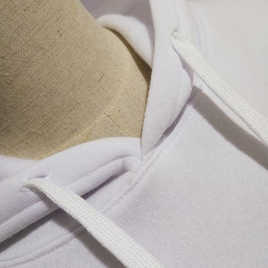 Felpe Bianche a Maniche Corte Crop Top da <span class=keywords><strong>Donna</strong></span> per Sublimazione, Produzione OEM - Product Image 3