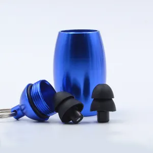 Soundproof Custom Silicone Ear Plugs Washable, Noise Cancelling High Fidelity Musician Ear Plugs