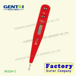 Affichage Numérique de Testeur de Tension De Circuit Stylo Testeur De Continuité/Tournevis Détecteur De