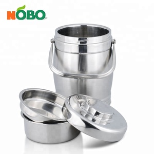 Contenitore Termico per Alimenti in Acciaio Inox a Forma di Tamburo di Grande Capacità - Product Image 6