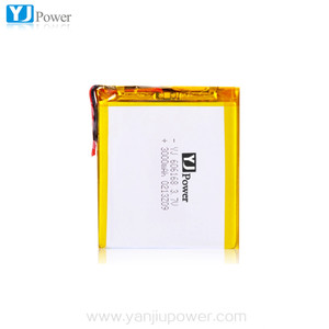 Al por mayor lipo batería <span class=keywords><strong>3</strong></span>,7 V 3000 mAh 606168 - Product Image 5