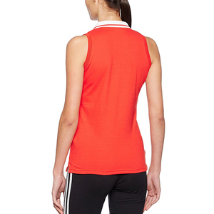 Polos sin mangas para <span class=keywords><strong>mujer</strong></span> con cuello en V personalizados en <span class=keywords><strong>blanco</strong></span> importado de China a la última moda - Product Image 6